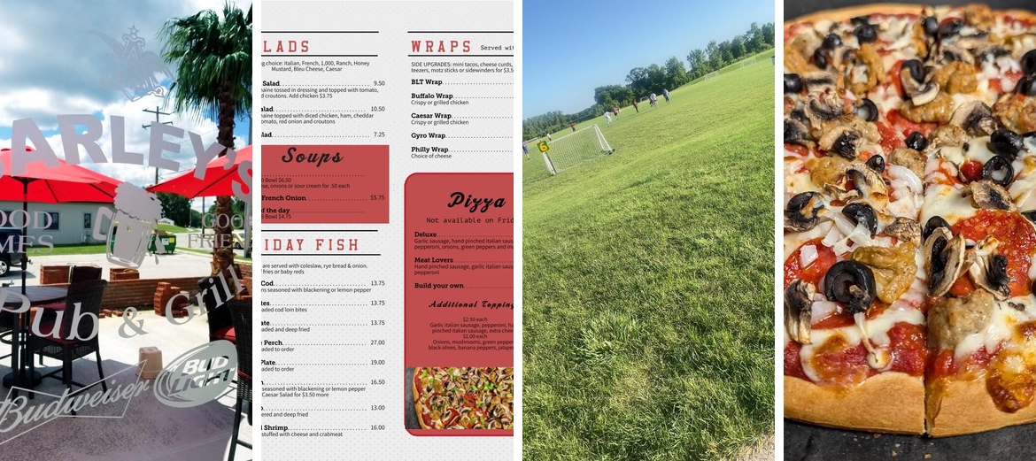 Barleys Pub & Grill Menu